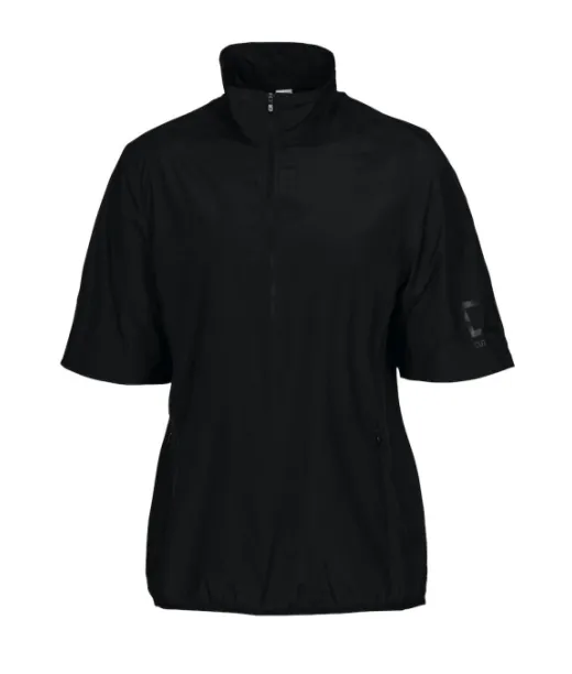 Cutter & Buck La Push Half Zip Ss Jacket Ladies Musta