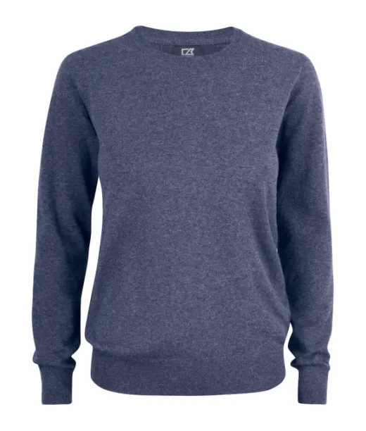 Cutter & Buck Oakville Crewneck Ladies Meleerattu Navy