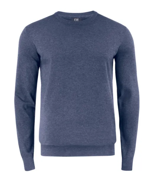 Cutter & Buck Oakville Crewneck Men Meleerattu Navy