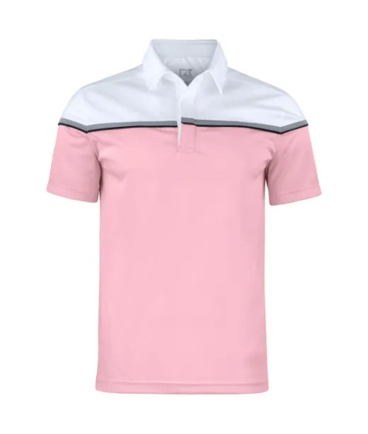 Cutter & Buck Seabeck Polo Men Pink / White