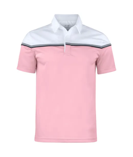 Cutter & Buck Seabeck Polo Men Pinkki/valkoinen