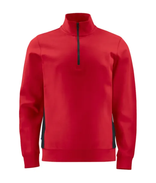 Projob 2128 Half-zip Collegepaita Punainen