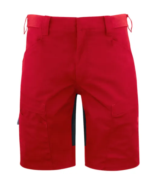 Projob 2522 Stretch Shortsit Punainen