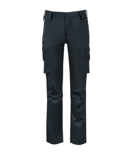 Projob 2553 Reisitaskuhousut Naisille, Slim Fit, Stretch Musta