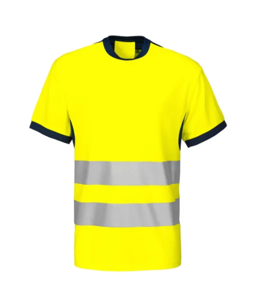 Projob 6009 T-paita En Iso 20471 Luokka 2 Keltainen/tummansininen
