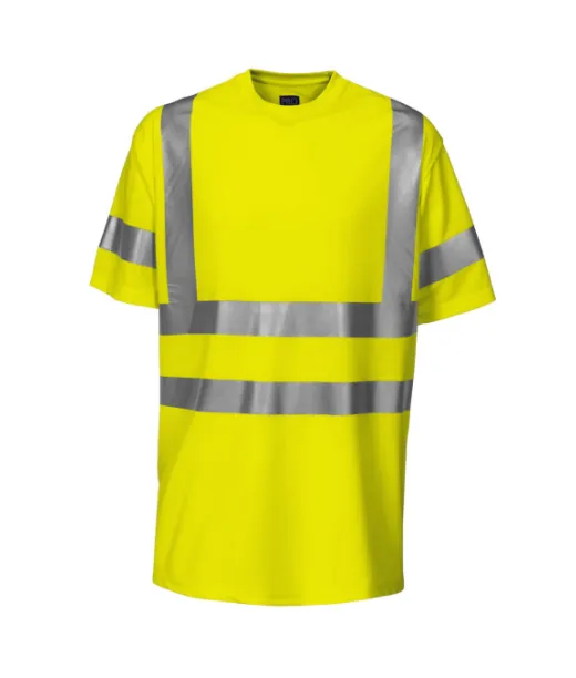 Projob 6010 Tekninen T-paita  En Iso 20471 Luokka 3 Keltainen/tummansininen