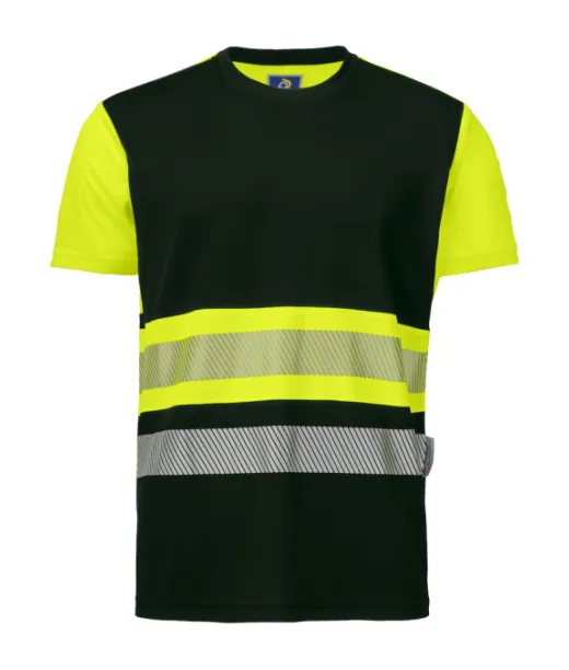 Projob 6020 T-paita En Iso 20471 Luokka 1 Keltainen / Musta