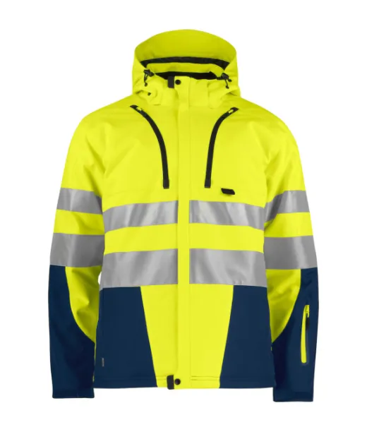 Projob 6420 Tekninen Talvitakki En Iso 20471 Luokka 3/2 Keltainen/tummansininen