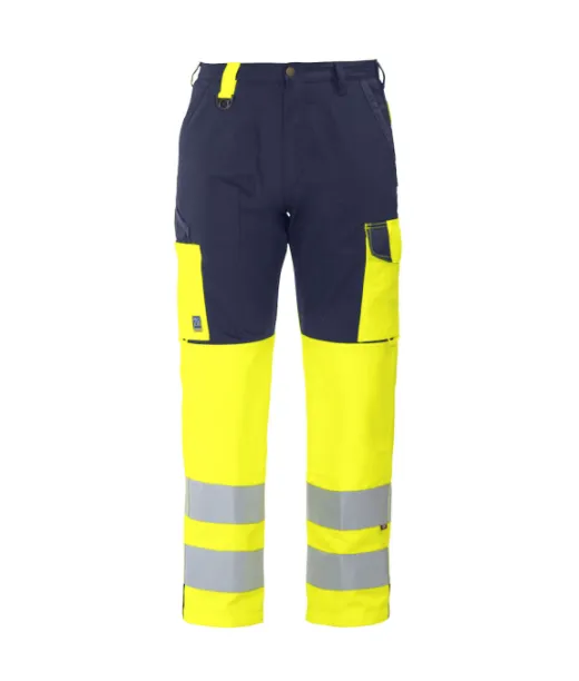 Projob 6501 Housut En Iso 20471 Luokka 2 Keltainen