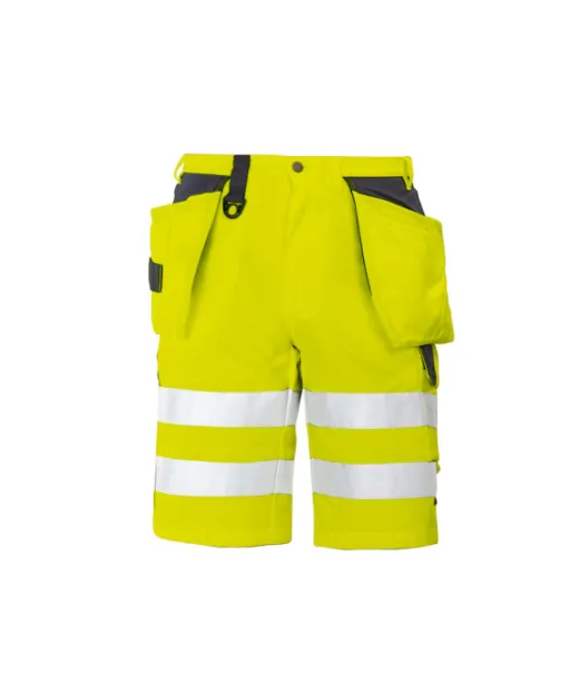 Projob 6503 Shortsit En Iso 20471 Luokka 2/1 Keltainen/tummansininen