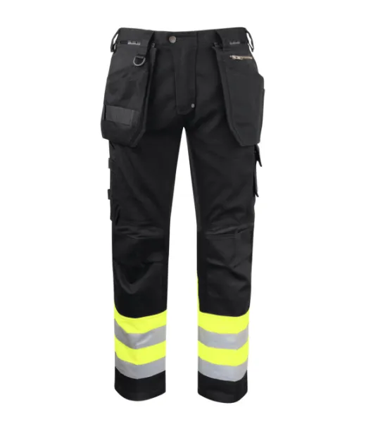 Projob 6524 Strechhousut Extreme Kelta / Musta