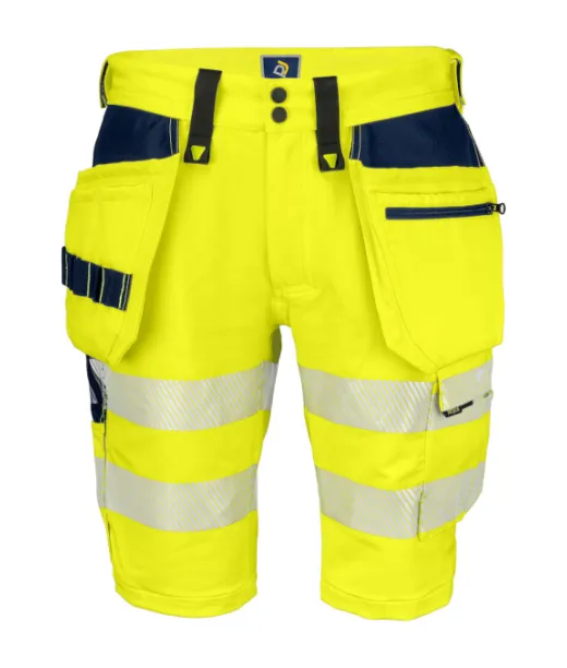 Projob 6575 Stretch Shortsit En Iso 20471 Luokka 2/1