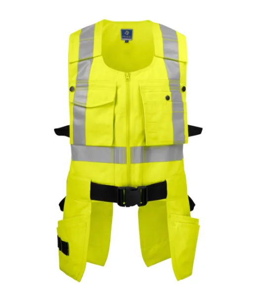 Projob 6704 Liivi En Iso 20471 Luokka 2 Keltainen/tummansininen