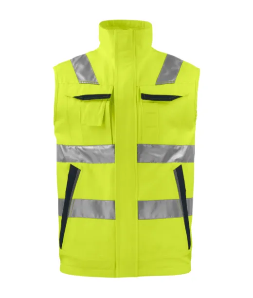 Projob 6711 Liivi En Iso 20471 Luokka 2 Keltainen / Musta
