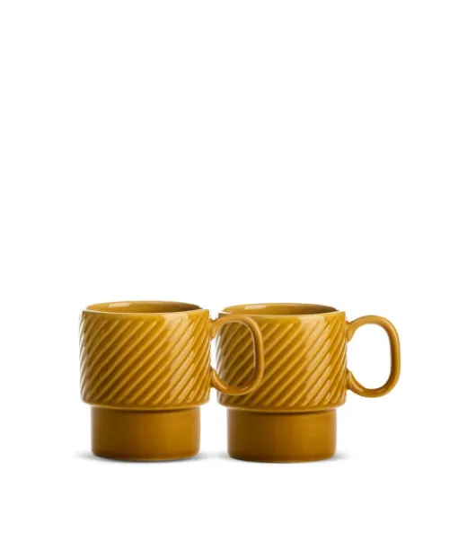 Sagaform Coffee & More Kahvimuki 2 Kpl, Keltainen