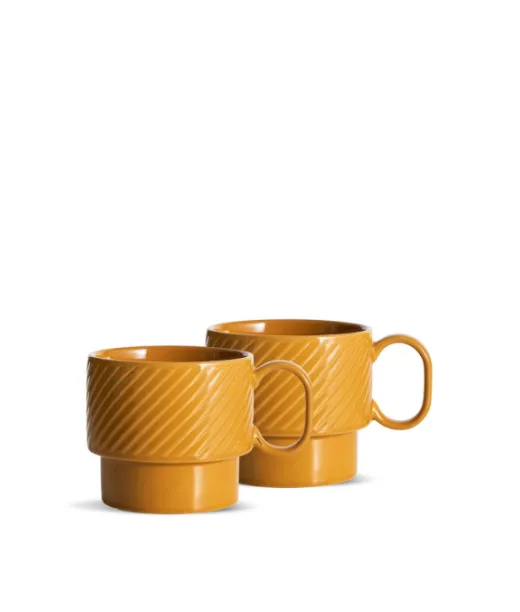 Sagaform Coffee & More Teemuki 2 Kpl, Keltainen