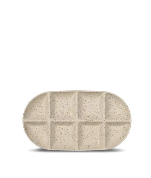 Sagaform Ditte Tarjoilulautanen Iso, Beige