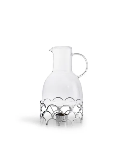 Sagaform Glögikannu Ja Lämmitin 1,3 L, Hopea