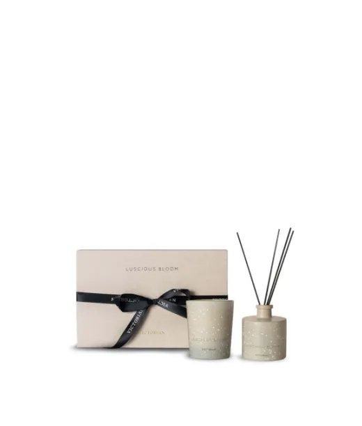 Victorian Luscious Bloom Candle/diffuser Box