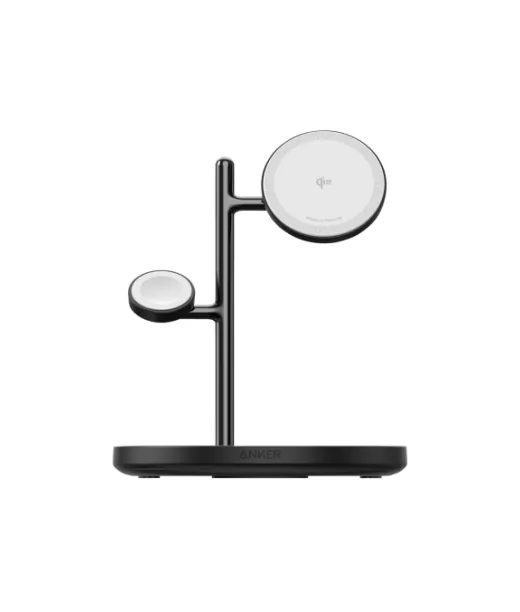 Anker Maggo 3-in-1 -langaton Latausteline Musta