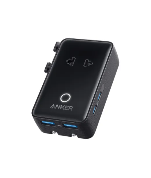 Anker Nano -matka-adapteri (5-in-1, 20 W) Musta