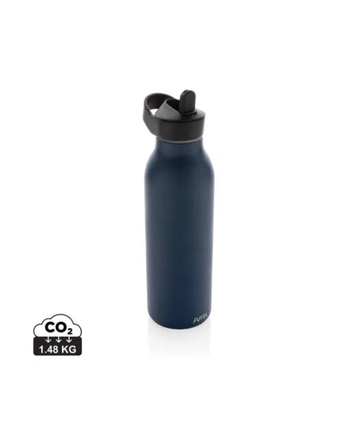 Avira Ara Fliptop Vesipullo 500ml Rcs Re-steel Tummansininen