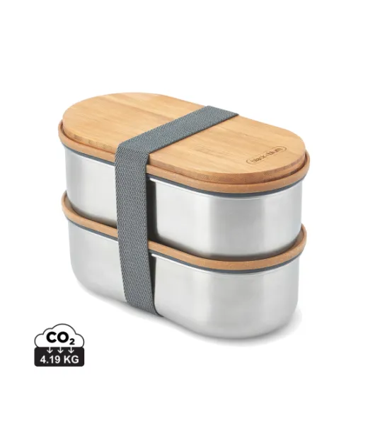 Black+blum Teräksestä Valmistettu Kaksiosainen Eväsrasia Harmaa