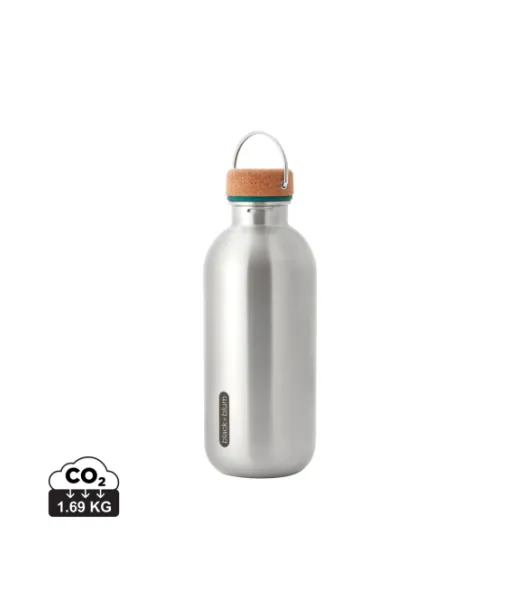 Black+blum Teräksinen Vesipullo 600ml Turkoosi
