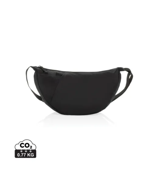 Crescent Xl Aware™ Rpet Puolikuun Muotoinen Crossbody-laukku Musta