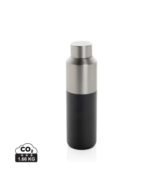 Fluid Rcs Kierrätysteräksinen Vesipullo 600ml Musta