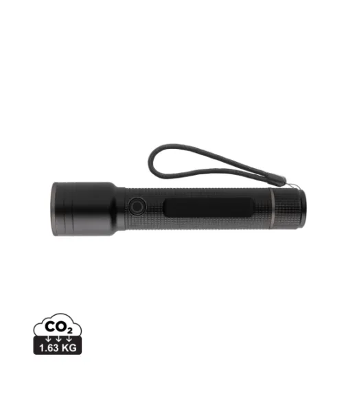 Gear X Iso Usb-uudelleenladattava Taskulamppu Musta
