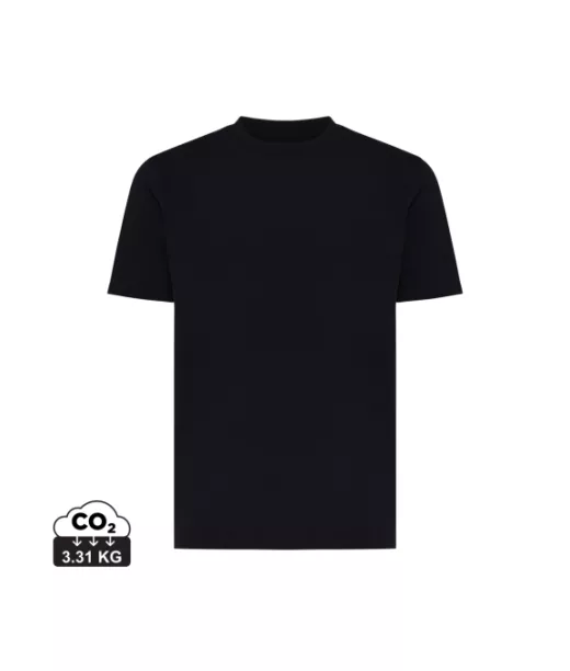 Iqoniq Sierra Kevyt T-paita Kierrätetystä Puuvillasta Musta