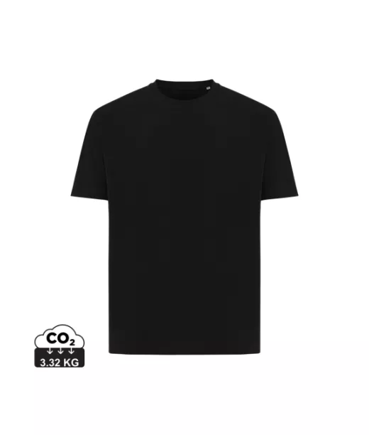 Iqoniq Teide T-paita Kierrätetystä Puuvillasta Musta