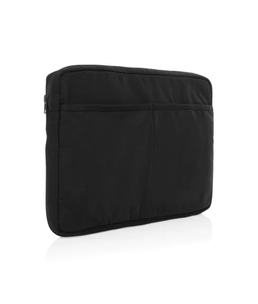 Laluka Aware™ 15.6" Tietokonetasku Kierrätyspuuvillasta Musta