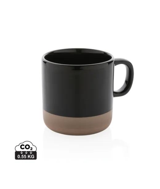 Lasitettu Keraaminen Muki 300ml Musta