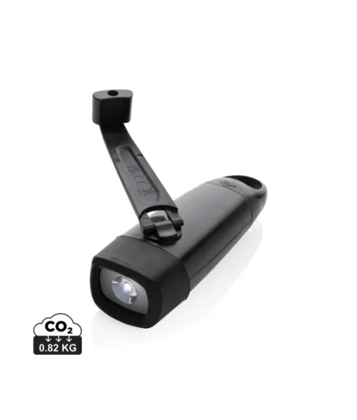 Lightwave Usb-uudelleenladattava Taskulamppu Kammella Musta