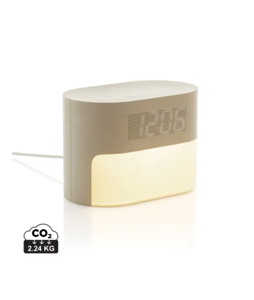 Lumarise Rcs -herätyskello, Valkoinen Kohina, Kierrätysmuovi Beige