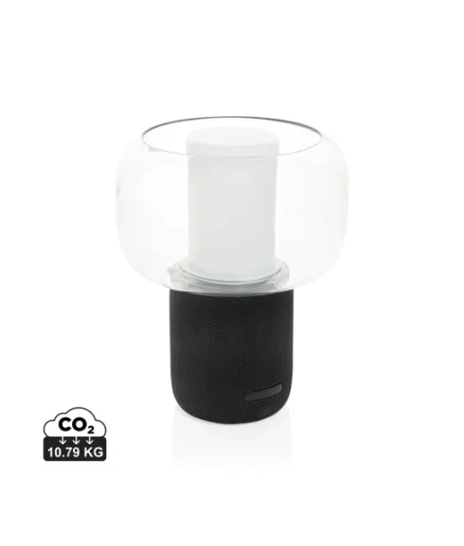 Lux Rcs -kierrätysmuovinen 10w Kaiutinvalaisin Musta