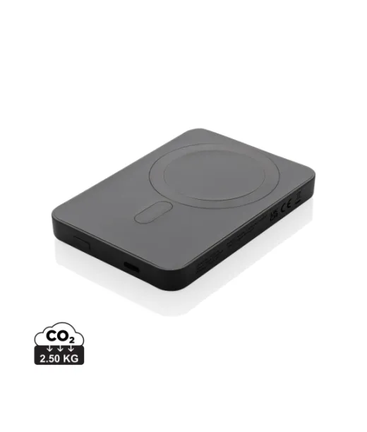 Magnetix 5000mah Magneettinen Virtapankki Rcs Muovista Musta