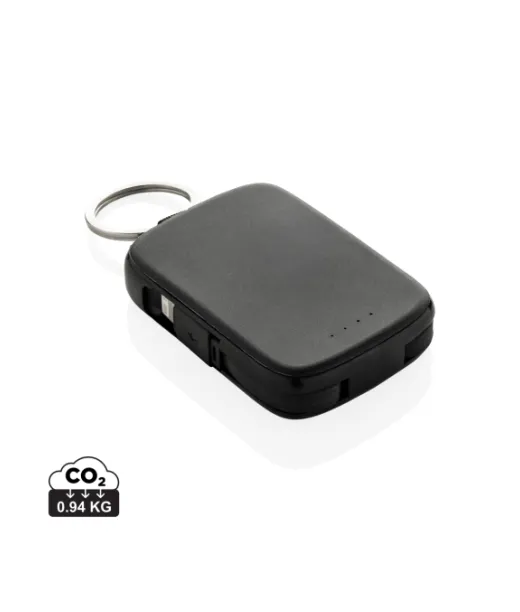 Nexo Rcs -avaimenperä, 2 000 Mah:n Varavirtalähde Musta
