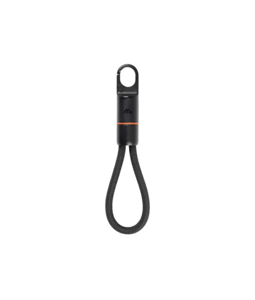 Nordic Drift Everest Usb-c 60w Pikalatauskarabiinikaapeli Musta