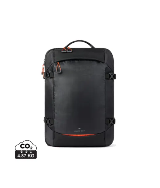 Nordic Drift Rcs -matkareppu 25 L Musta, Oranssi