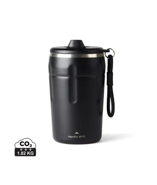 Nordic Drift Trail Rcs - Lukittava Kahvimuki 350ml Musta