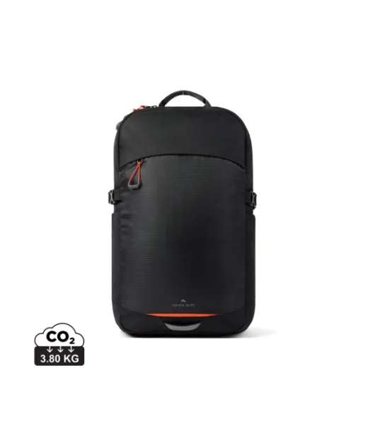 Nordic Drift Trail Rcs -päiväreppu 16 L Musta, Oranssi