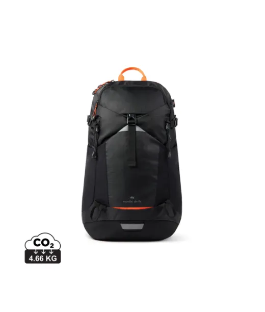 Nordic Drift Trail Rcs -reppu 24 L Musta, Oranssi