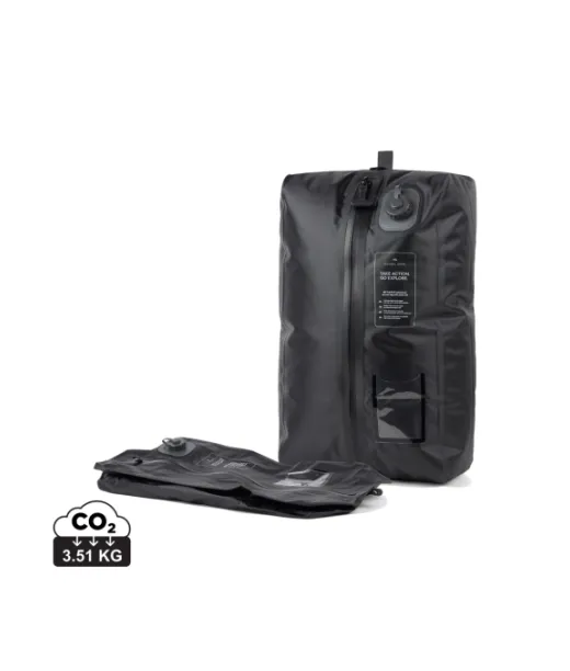 Nordic Drift Trail Rcs Ipx8 -kuivasäkki Pumpulla, 20 L Musta