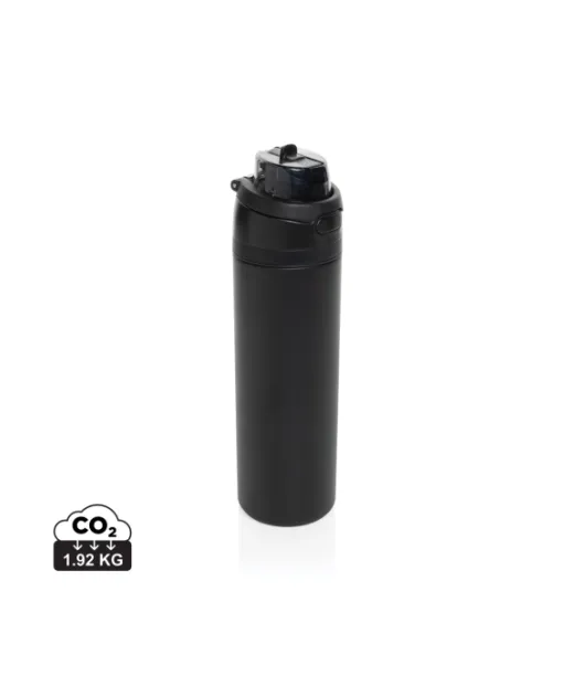 Omni Sip Rcs Uudelleen Teräksinen Lukittava Pullo 700ml Musta