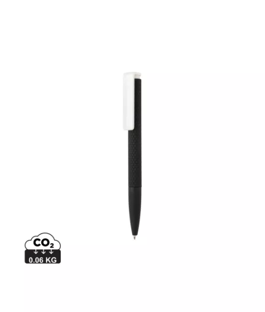 Pehmeäntuntuinen X7-kynä Musta, Valkoinen