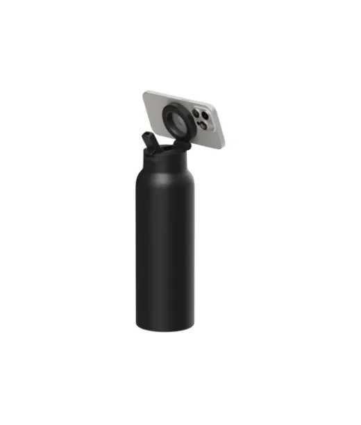Ringo Pro Magsafe® -vesipullo Magneettirenkaalla 710 Ml Musta