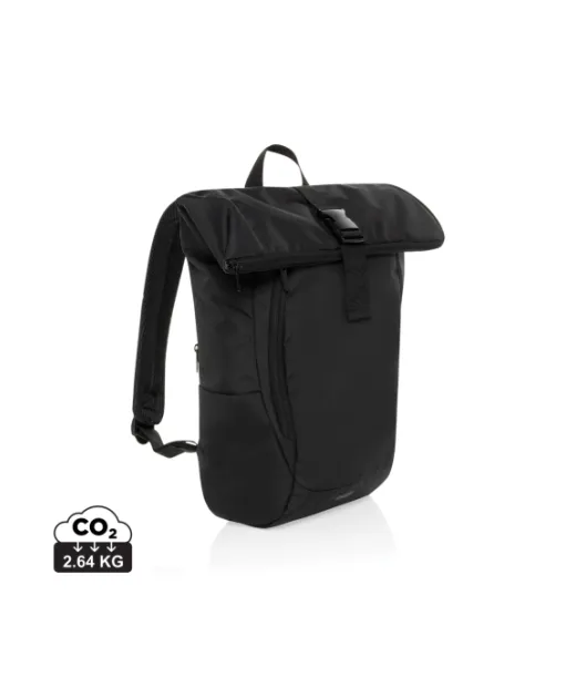 Swiss Peak Aware™ Rpet Leonard 15.6" Kannettava Reppu Musta